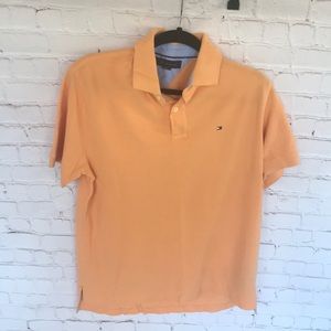 Orange Tommy Hilfiger polo